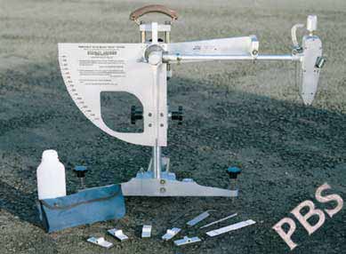Skid Resistance Tester